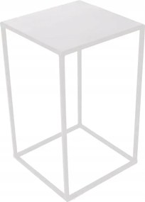 Virágtartó állvány loft virágtartó 40cm fehér met 363