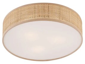 Keleti stílusú ratán mennyezeti lámpa 38 cm - Trammy