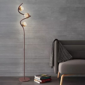 ONLI - Állólámpa FRIDA 3xG9/10W/230V réz