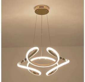 LED Csillár zsinóron LED/24W/230V 3000K 50x120 cm