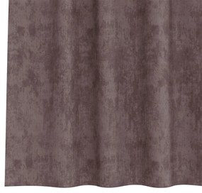 Bársonyfuggőny 2 db szemmel Barna 260x140 cm