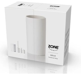 Solo fehér fogkefetartó - Zone