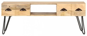 tömör mangófa TV-szekrény 120 x 35 x 45 cm