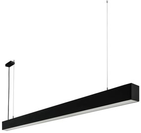 ITALUX PRD5470200BK840PN TRAVERSI Modern Led Függesztett Lámpa Fehér, Matt Fekete LED IP20