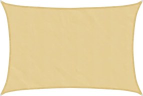 vidaXL homokszínű 100% poliészter oxford szövet napvitorla 3,5x2,5 m