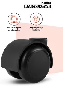 Elegáns Irodai Forgószék Fekete Színben. ALASKA