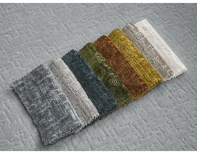 Sötétszürke zsenília kinyitható kanapé 228 cm Neyo – Bobochic Paris