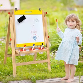 3 az 1-ben fa, gyerek rajztábla