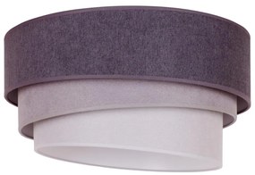 Duolla - Mennyezeti lámpa TRIO 1xE27/15W/230V á. 45 cm antracit/szürke/fehér