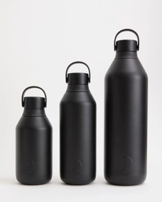 Chilly's Bottles termosz Onyx fekete, 3-as széria, 500 ml