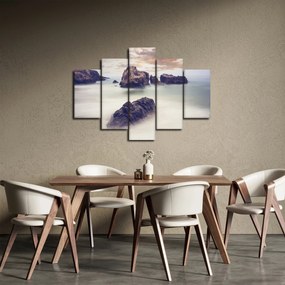 Sziklák a ködben képe (150x105 cm)