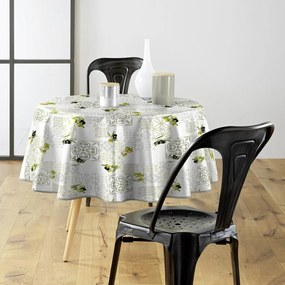 PVC lemosható asztalterítő ø 160 cm Andalousie – douceur d'intérieur