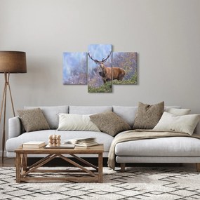 Kép - Szarvasok a tájban (90x60 cm)