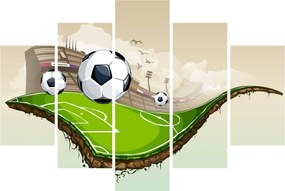 Kép - futballpálya (150x105 cm)