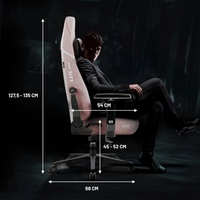Rózsaszín Gamer Szék Diablo X.Eye Prime Akira Pink