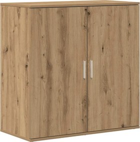 vidaXL Széf Artisan tölgy 79 x 38 x 80 cm Faanyag