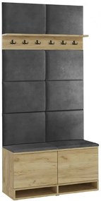 Előszobafal akasztós Craft/ Grey