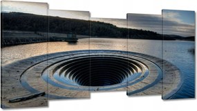 Vászonkép 150x80 Vízesés lépcsővel