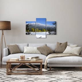 Kép - havas hegyek télen (90x60 cm)