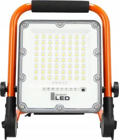LED újratölthető reflektor állvánnyal LED/30W/3,2V 4500K 5000 mAh IP65 narancssárga