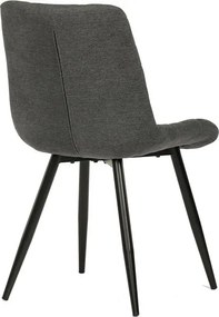 Étkezőszék, szürke, szövet, CT-382 GREY2