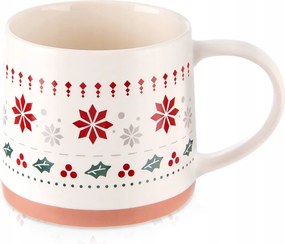 Porcelán Kávéscsésze Gyógynövények Italok Téli Karácsonyi 380 ml