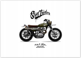 Poszterek 70x50 Motorkerékpár Antik Vintage
