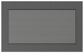 Kültéri Szőnyeg &#039;ARAKIL&#039;Fekete és Szürke 250x400 cm PP