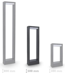 Brilagi-LED Kültéri lámpa RAGUSA LED/7W/230V 3000/4000/6000K antracit IP54 50 cm