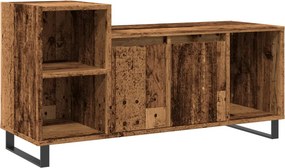 vidaXL antik fa színű szerelt fa TV-szekrény 100x35x55 cm