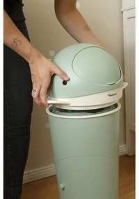 Mentazöld műanyag szemetes pelenkákhoz 25 l Whale – Kindsgut