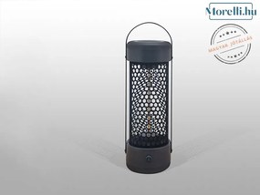 Dekorációs Lámpa Fekete HEAT BLACK SCHULLER 753746
