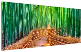 Kép - Japán bambusz erdő (120x50 cm)