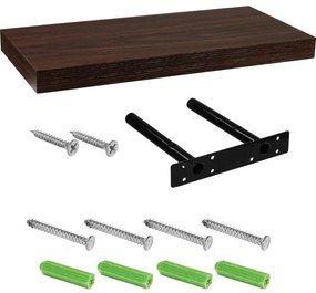 STILISTA Fali polc Volato 70 cm fa sötét