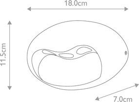 ELSTEAD LINA LINA Modern Kültéri Fali Lámpa Grafit LED IP54