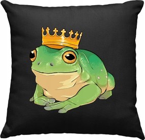 Béka párna mémes béka 1 fekete