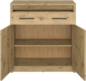 Komód 2D1S, artisan tölgy, AIRON