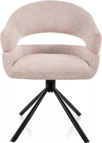 Borgo Leo forgatható étkezőszék világosbézs