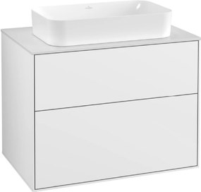 Villeroy &amp; Boch Finion szekrény 80x50.1x60.3 cm Függesztett, mosdó alatti fehér G22100GF
