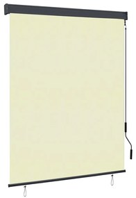 krémszínű kültéri roló 140 x 250 cm