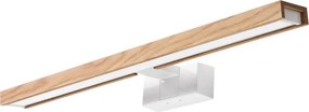 Brilagi - LED fürdőszobai tükörvilágítás 3 az 1-ben WOODY MIRROR LED/12W/230V IP44 fehér/tölgy