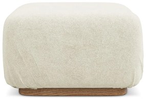 Krémszínű buklé moduláris lábtartó Ailani – Makamii