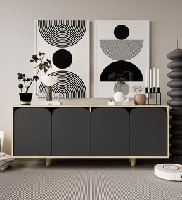 Lazio Bohem 180 - Sapphire Oak, Anthracite