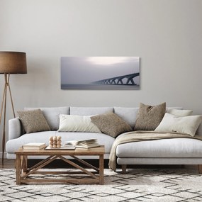 Egy híd képe a ködben (120x50 cm)