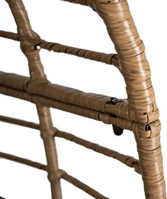 Kerti pihenőszék szürke színben MADISON