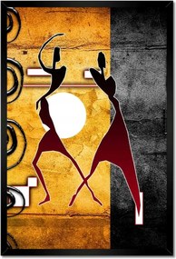 Poszterek keretben 40x60 Szinkron tánc