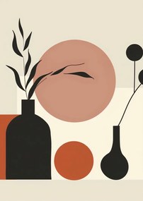 Poszter 64x90cm Növény asztal