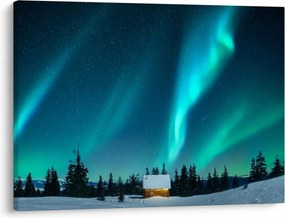 Kép - Aurora Borealis (70x50 cm)