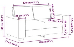 kétszemélyes sötétzöld szövet kanapé 120 cm