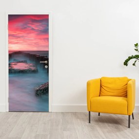 Fotótapéta ajtóra - Sziklák a tengerben (95x205cm)